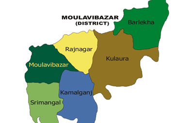 Moulavibazar map1