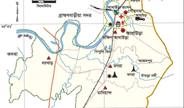 আখাউড়া উপজেলার নামকরণের ইতিকথা আখাউড়া উপজেলার নামকরণের ইতিকথা