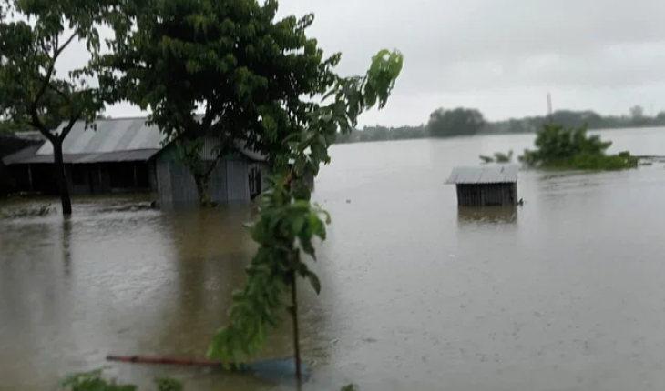 আখাউড়ায় পাহাড়ি ঢলের পানিতে ডুবে অন্তঃসত্ত্বা নারীর মৃত্যু