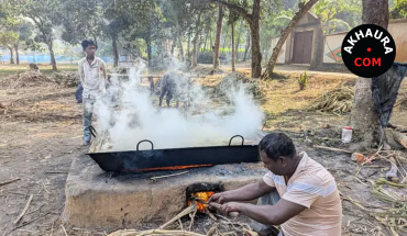 ব্রাহ্মণবাড়িয়ার বিজয়নগর উপজেলায়ঐতিহ্যবাহী ‘লালি’ তৈরি হয় আখের রস থেকে,