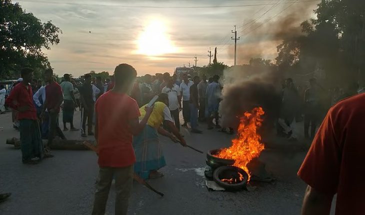 এনসিপির বিক্ষোভ, রুমিন অনুসারীদের মহাসড়ক অবরোধ