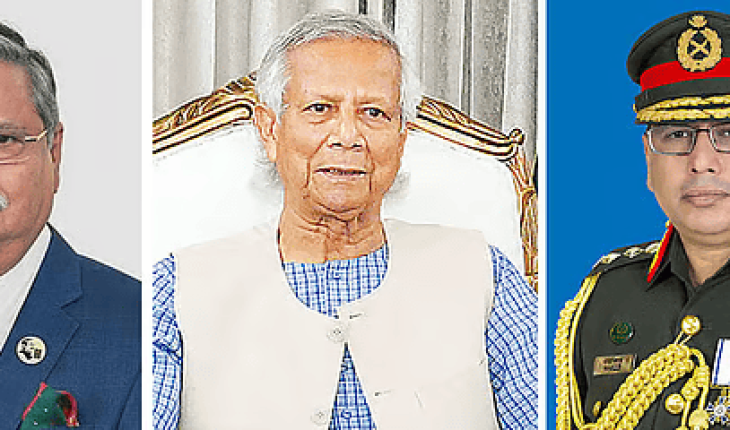 প্রধান উপদেষ্টার সঙ্গে সেনাপ্রধানের সাক্ষাৎ, গুজবে মনোযোগ না দেওয়ার আহ্বান সেনাপ্রধানের
