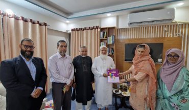 জামায়াত আমিরের সঙ্গে জাতিসংঘ প্রতিনিধি দলের সাক্ষাৎ