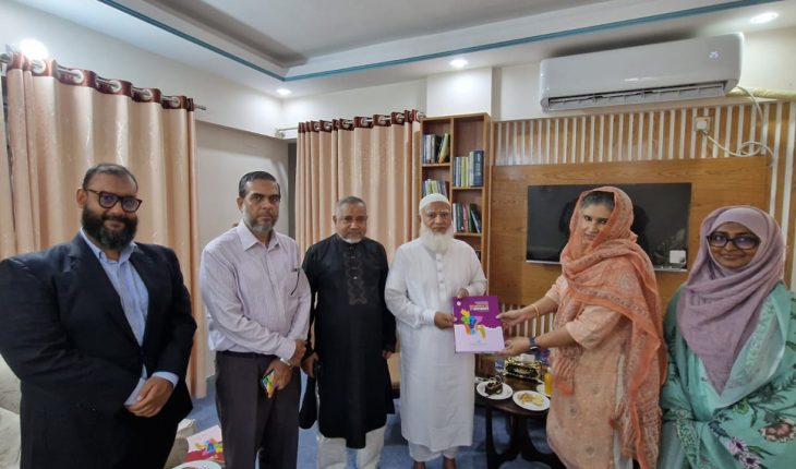 জামায়াত আমিরের সঙ্গে জাতিসংঘ প্রতিনিধি দলের সাক্ষাৎ