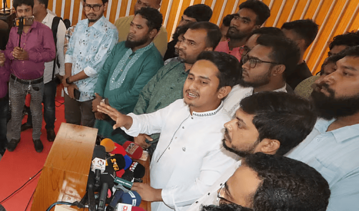 নির্বাচন দিয়ে দিলে সম্মান বেঁচে যাবে, এই চিন্তা যেন উপদেষ্টারা না করেন,সারজিস আলম
