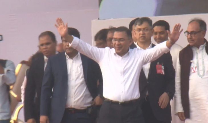 সংবর্ধনাস্থলে পৌঁছেছেন বিএনপি ভারপ্রাপ্ত চেয়ারম্যান তারেক রহমান