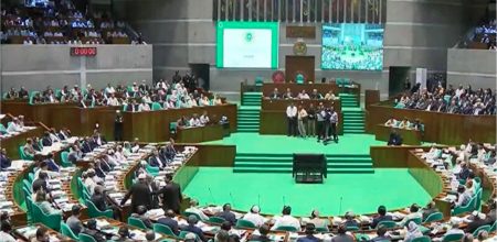 আজ ১২ ই মার্চ ত্রয়োদশ সংসদের প্রথম অধিবেশন শুরু