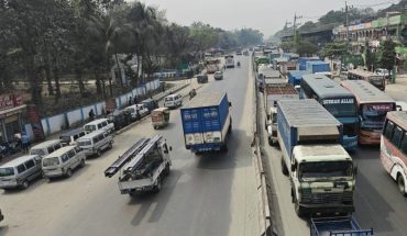 ঢাকা, চট্টগ্রাম মহাসড়কে ১০ কিলোমিটার দীর্ঘ যানজট