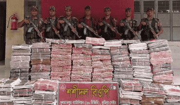 বিজিবির অভিযান, প্রায় ৮০ লাখ টাকার ভারতীয় পণ্য জব্দ